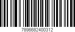 Código de barras (EAN, GTIN, SKU, ISBN): '7896682400312'