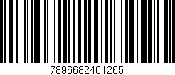 Código de barras (EAN, GTIN, SKU, ISBN): '7896682401265'