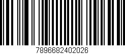 Código de barras (EAN, GTIN, SKU, ISBN): '7896682402026'