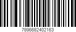 Código de barras (EAN, GTIN, SKU, ISBN): '7896682402163'