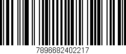 Código de barras (EAN, GTIN, SKU, ISBN): '7896682402217'