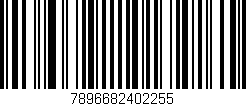 Código de barras (EAN, GTIN, SKU, ISBN): '7896682402255'