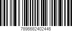 Código de barras (EAN, GTIN, SKU, ISBN): '7896682402446'