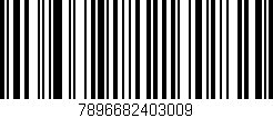 Código de barras (EAN, GTIN, SKU, ISBN): '7896682403009'