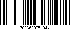 Código de barras (EAN, GTIN, SKU, ISBN): '7896689051944'