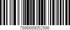 Código de barras (EAN, GTIN, SKU, ISBN): '7896689052996'