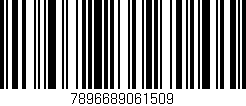 Código de barras (EAN, GTIN, SKU, ISBN): '7896689061509'