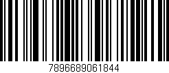 Código de barras (EAN, GTIN, SKU, ISBN): '7896689061844'