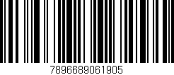 Código de barras (EAN, GTIN, SKU, ISBN): '7896689061905'