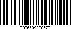 Código de barras (EAN, GTIN, SKU, ISBN): '7896689070679'