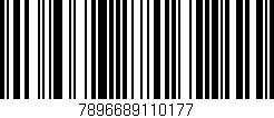 Código de barras (EAN, GTIN, SKU, ISBN): '7896689110177'