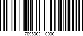 Código de barras (EAN, GTIN, SKU, ISBN): '7896689110368-1'
