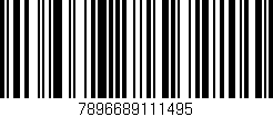 Código de barras (EAN, GTIN, SKU, ISBN): '7896689111495'
