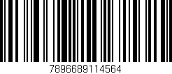 Código de barras (EAN, GTIN, SKU, ISBN): '7896689114564'