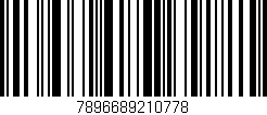 Código de barras (EAN, GTIN, SKU, ISBN): '7896689210778'