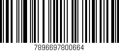 Código de barras (EAN, GTIN, SKU, ISBN): '7896697800664'