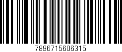 Código de barras (EAN, GTIN, SKU, ISBN): '7896715606315'