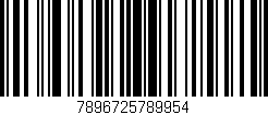 Código de barras (EAN, GTIN, SKU, ISBN): '7896725789954'