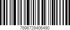 Código de barras (EAN, GTIN, SKU, ISBN): '7896728406490'