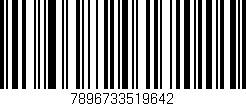 Código de barras (EAN, GTIN, SKU, ISBN): '7896733519642'