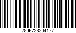 Código de barras (EAN, GTIN, SKU, ISBN): '7896736304177'