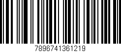 Código de barras (EAN, GTIN, SKU, ISBN): '7896741361219'