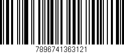 Código de barras (EAN, GTIN, SKU, ISBN): '7896741363121'