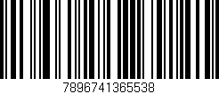 Código de barras (EAN, GTIN, SKU, ISBN): '7896741365538'