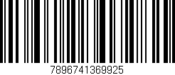 Código de barras (EAN, GTIN, SKU, ISBN): '7896741369925'
