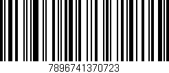 Código de barras (EAN, GTIN, SKU, ISBN): '7896741370723'