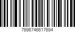 Código de barras (EAN, GTIN, SKU, ISBN): '7896746617694'