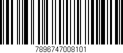 Código de barras (EAN, GTIN, SKU, ISBN): '7896747008101'