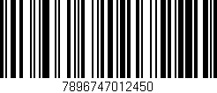 Código de barras (EAN, GTIN, SKU, ISBN): '7896747012450'