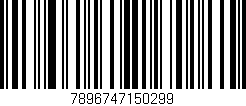 Código de barras (EAN, GTIN, SKU, ISBN): '7896747150299'