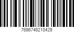 Código de barras (EAN, GTIN, SKU, ISBN): '7896748210428'