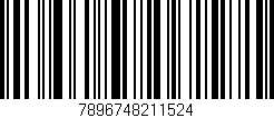Código de barras (EAN, GTIN, SKU, ISBN): '7896748211524'