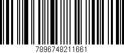 Código de barras (EAN, GTIN, SKU, ISBN): '7896748211661'
