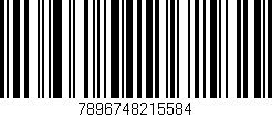 Código de barras (EAN, GTIN, SKU, ISBN): '7896748215584'