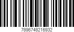 Código de barras (EAN, GTIN, SKU, ISBN): '7896748216932'
