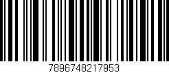Código de barras (EAN, GTIN, SKU, ISBN): '7896748217953'
