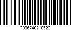 Código de barras (EAN, GTIN, SKU, ISBN): '7896748218523'