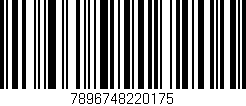 Código de barras (EAN, GTIN, SKU, ISBN): '7896748220175'