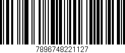 Código de barras (EAN, GTIN, SKU, ISBN): '7896748221127'