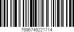 Código de barras (EAN, GTIN, SKU, ISBN): '7896748221714'