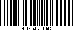 Código de barras (EAN, GTIN, SKU, ISBN): '7896748221844'