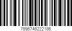 Código de barras (EAN, GTIN, SKU, ISBN): '7896748222186'