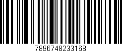 Código de barras (EAN, GTIN, SKU, ISBN): '7896748233168'