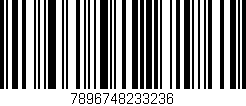 Código de barras (EAN, GTIN, SKU, ISBN): '7896748233236'