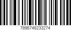 Código de barras (EAN, GTIN, SKU, ISBN): '7896748233274'