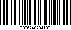Código de barras (EAN, GTIN, SKU, ISBN): '7896748234103'